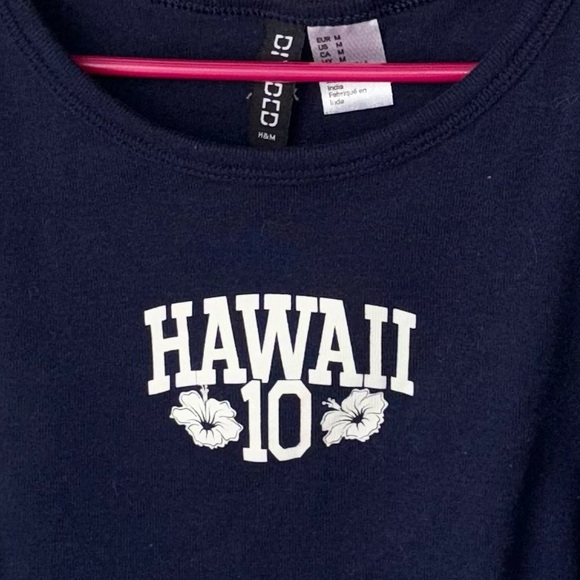 h&m hawaii crop tank - Picture 3 of 5